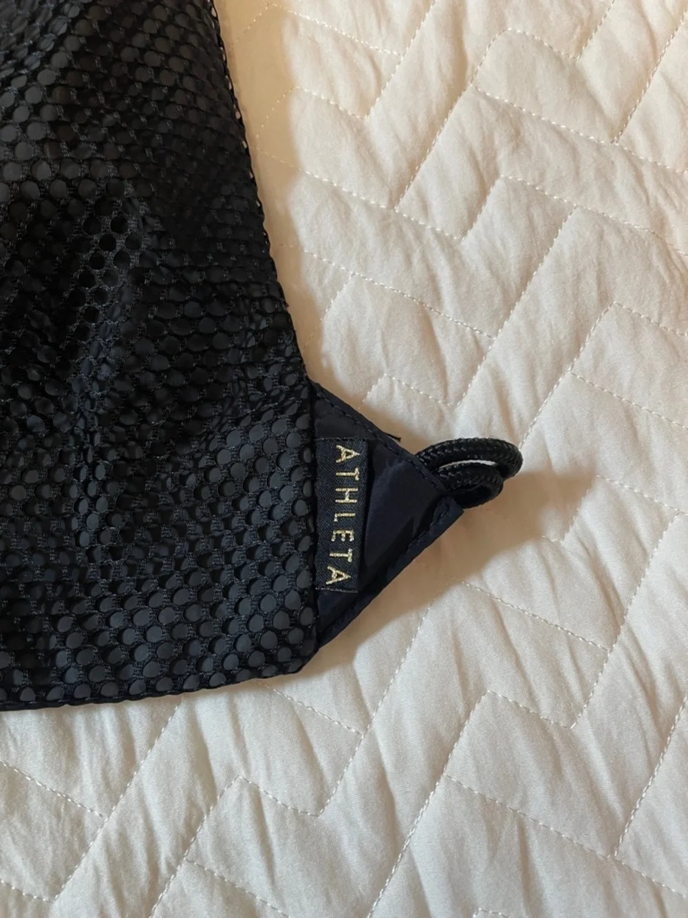 Gently Used Athleta Mesh Drawstring Bag